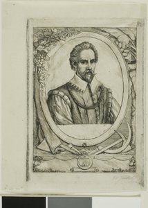 Retrato de René de Laudonnière Sablais (de Burdigale) de Charles Meryon