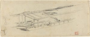 Estudio para "Le Petit Pont" de Charles Meryon