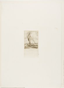 Proa de navegación rápida, Archipiélago de Mulgrave, Oceanía de Charles Meryon