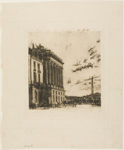 El Almirantazgo, París de Charles Meryon