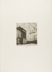 El Almirantazgo, París de Charles Meryon