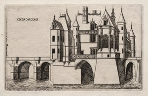 El Castillo de Chenonceau de Charles Meryon