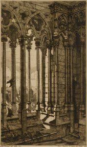 Galería de Notre Dame de París de Charles Meryon
