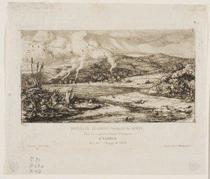 La pequeña colonia francesa en Akaroa, 1845