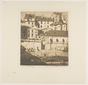 El Mortuorio, París de Charles Meryon