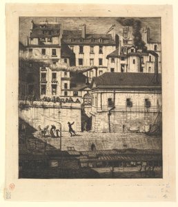 La Morgue, París de Charles Meryon
