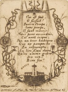 La bomba de Notre-Dame, placa pequeña, 1854