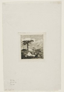 La cabaña de paja del viejo soldado, Akaroa, 1845