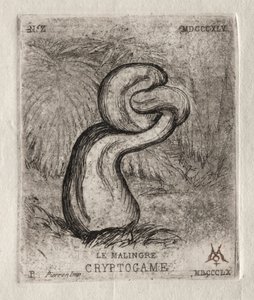 El criptógamo enfermizo, 1860