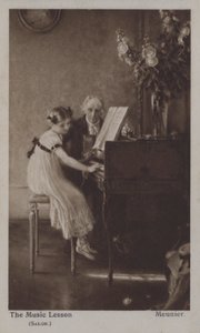 La lección de música de Charles Meunier
