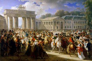 Entrada de Napoleón en Berlín, 27 de octubre de 1806