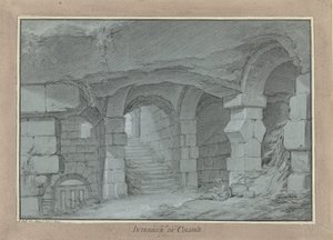 Vista del Coliseo de Charles Michel Ange Challe
