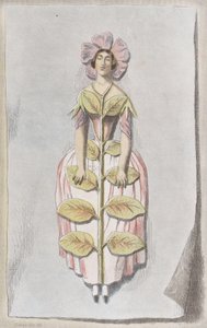 Pervenche Desséchée, de Les Fleurs Animées de Charles Michel Geoffroy