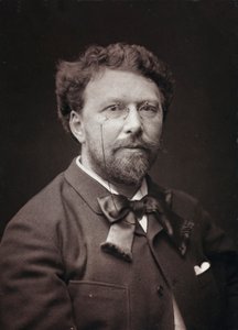 Album Artistique et Biographique, 5me année, Salon 1885; retrato del pintor francés Alfred-Pierre Joseph Agache (1843-1915)
