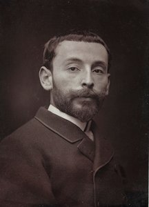 Album Artistique et Biographique, 6me année, Salon 1885; retrato del pintor francés Alexandre Bloch (1862-1906)