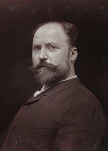 Album Artistique et Biographique, 6me année, Salon 1885; retrato del pintor francés Paul Grolleron (1848-1901)