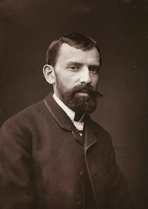 Álbum Artístico y Biográfico, 6º año, Salón 1885; retrato del pintor francés Victor Gabriel Gilbert (1847-1933)