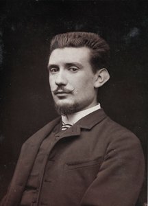 Album Artistique et Biographique, 6me année, Salon 1885; retrato del pintor Henri Laurent Desrousseaux (1862-1906)