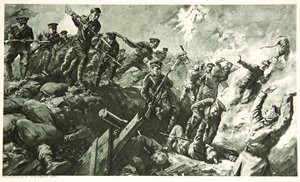 La Captura de las Trincheras Alemanas en Neuve Chapelle