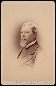 Retrato de Henry David Cooke, 1825-1881 de Charles Milton Bell