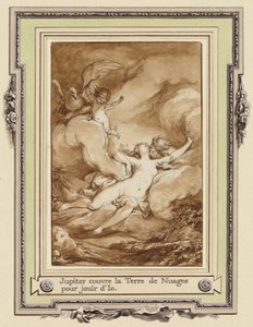 Júpiter Cubre la Tierra de Nubes para Disfrutar de Io de Charles Monnet
