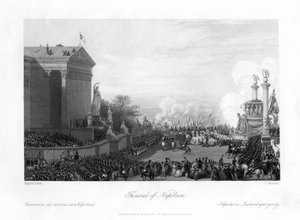 El funeral de Napoleón Bonaparte, 1818