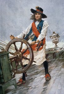A Sea Rover-Pirate (litografía en color)