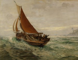 Amanecer en el mar, 1890