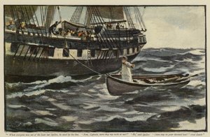 Ilustración para La Rehabilitación de la Vigia, por Morley Roberts