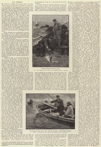 Pesca en el mar de Charles Napier Hemy