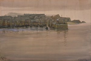 St Ives, día de Navidad, 1908 de Charles Napier Hemy