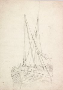 Estudio de barco pesquero de Charles Napier Hemy