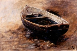 Estudio de un bote, 1901 de Charles Napier Hemy