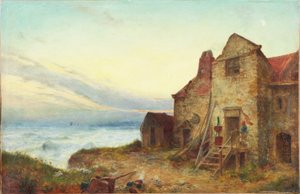 Sombras del atardecer, 1865 de Charles Napier Hemy
