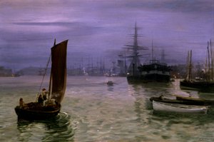 El último bote de Charles Napier Hemy