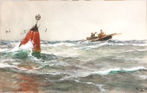 La boya roja