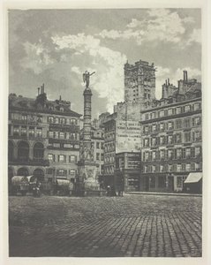 París, Place de Châtelet de Charles Nègre