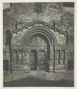 Arles: El pórtico oeste de Saint-Trophime de Charles Nègre