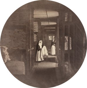Asilo Imperial de Vincennes: la Lencería, 1859 de Charles Nègre