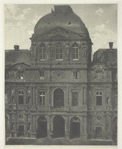 París: Pabellón del Reloj, Louvre de Charles Nègre