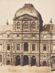 Pabellón del Reloj, Louvre, París de Charles Nègre
