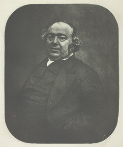 Retrato de Jules Janin según Nadar, c. 1857, impreso 1982 de Charles Nègre
