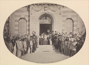 [El 15 de agosto. Asilo Imperial en Vincennes], 1858 de Charles Nègre