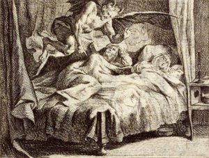 El anillo de Hans Carvel de Charles Nicolas Cochin
