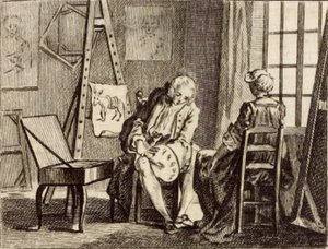 Le Bât de Charles Nicolas Cochin