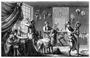 La Boutique del Barbero de Charles Nicolas Cochin