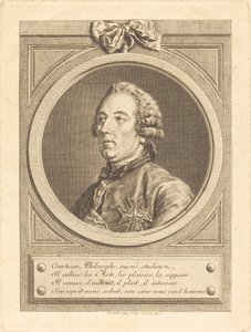 Louis César de La Baume-le-Blanc de Charles Nicolas Cochin II