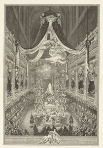 Pompe funèbre de Élisabeth Thérèse de Lorraine de Charles Nicolas Cochin II