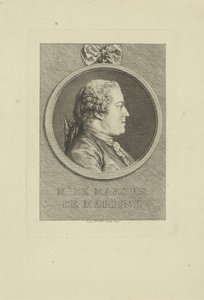 Abel-François Poisson de Vandières, marqués de Marigny de Charles Nicolas Cochin the younger