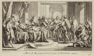 Muerte de Raymond VI, Conde de Toulouse